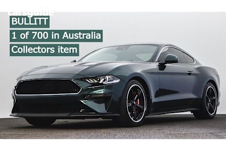 Green 2019 Ford Mustang Coupe Fastback Bullitt