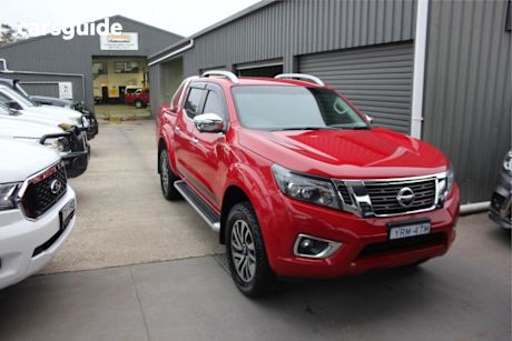 Red 2019 Nissan Navara Dual Cab Pick-up St-X (4X4) (Leather Trim)