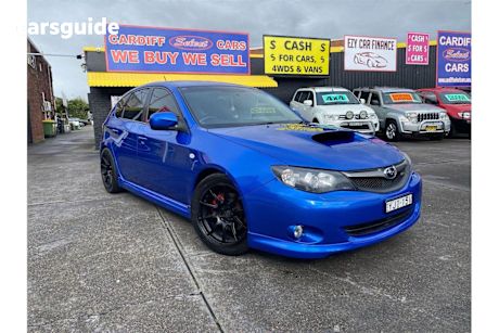 Blue 2009 Subaru Impreza Hatchback Wrx (Awd)
