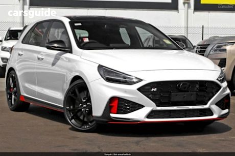 White 2024 Hyundai I30 Hatchback N Premium With Sunroof