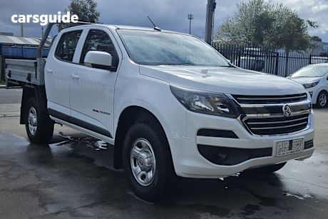 White 2017 Holden Colorado Crew Cab Chassis Ls (4X4)