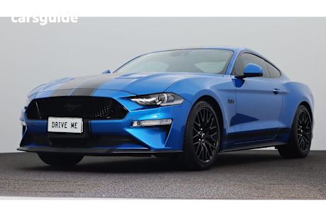 Blue 2021 Ford Mustang Fastback Gt 5.0 V8
