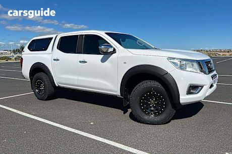 White 2018 Nissan Navara Ute Tray RX 4X4
