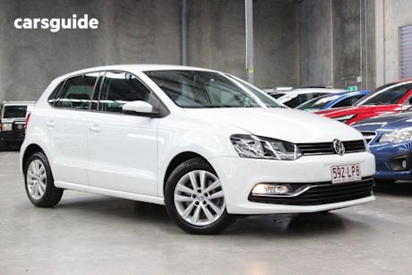 White 2017 Volkswagen Polo Hatchback 81 Tsi Comfortline