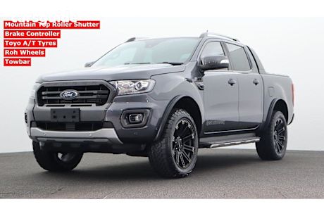 Grey 2019 Ford Ranger Double Cab Pick Up Wildtrak 2.0 (4X4)
