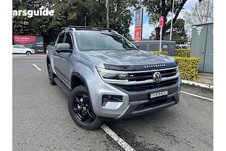 Silver 2024 Volkswagen Amarok Ute Tray TDI600 PANAMERICANA 4X4