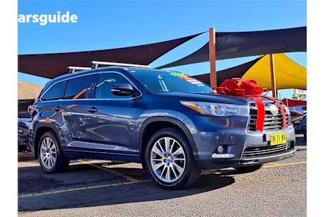 Blue 2014 Toyota Kluger Wagon Grande (4X2)