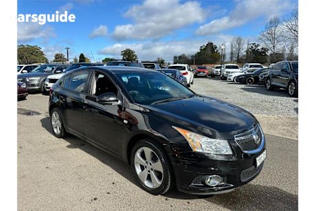 Black 2014 Holden Cruze Hatch EQUIPE F