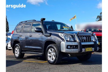 Grey 2013 Toyota Landcruiser Prado SUV GXL 4X4