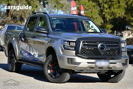 Silver 2025 GWM Cannon Alpha Dual Cab Utility Lux Phev (4X4)