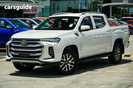 White 2025 LDV T60 Double Cab Utility Max Pro (4X4)