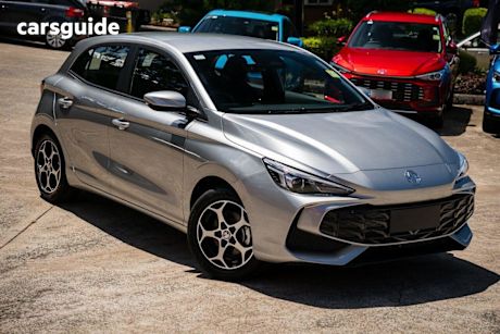 Silver 2025 MG MG3 Hatchback Excite