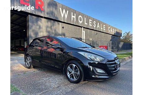 Black 2015 Hyundai I30 Hatch ACTIVE X F