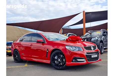 Red 2014 Holden Commodore Sedan Ss-V Redline
