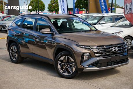 Brown 2025 Hyundai Tucson Wagon Hybrid (Fwd)