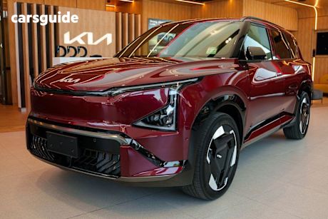 Red 2025 Kia EV5 Wagon Gt-Line Awd Lr