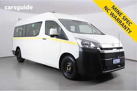 White 2019 Toyota HiAce Bus Commuter (12 Seats)