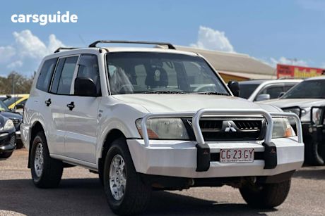White 2006 Mitsubishi Pajero Wagon Glx Lwb (4X4)