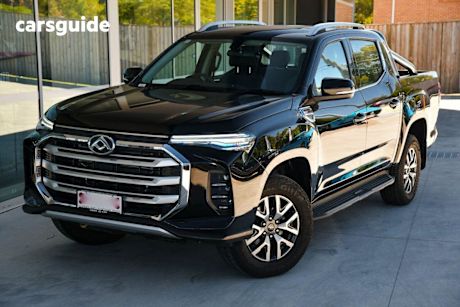 Black 2023 LDV T60 Double Cab Utility Max Pro (4X4)