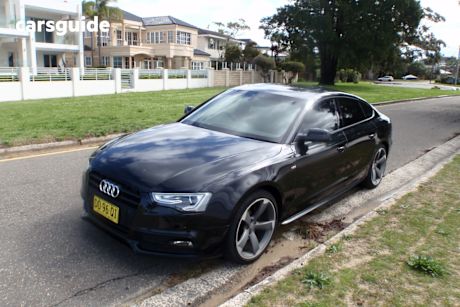 Black 2015 Audi A5 Hatchback Sportback 1.8 Tfsi