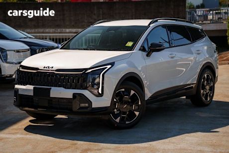 White 2025 Kia Sportage Wagon Sx+ (Fwd)