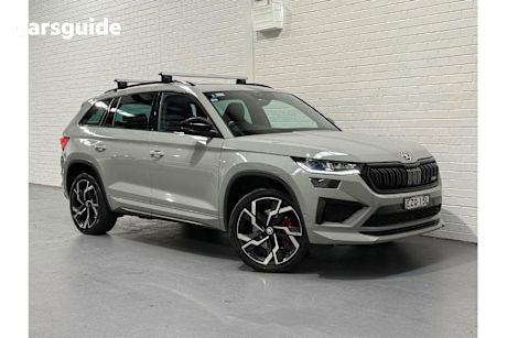 Grey 2023 Skoda Kodiaq Wagon Rs (4X4) 180Tsi