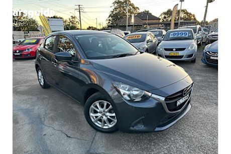 Grey 2016 Mazda 2 Hatchback Maxx