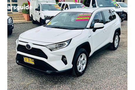 White 2020 Toyota RAV4 SUV GX F
