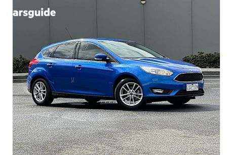 Blue 2016 Ford Focus Hatch TREND F