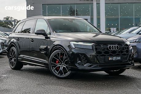 Black 2024 Audi SQ7 Wagon 4.0 Tfsi Quattro