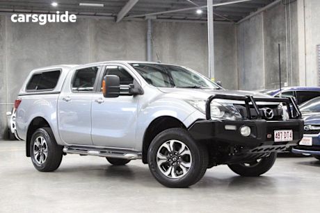 Grey 2017 Mazda BT-50 Freestyle Utility Xtr (4X4)