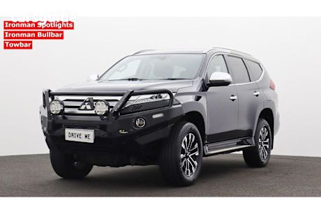 Blue 2020 Mitsubishi Pajero Sport Wagon Gls (4X4) 7 Seat