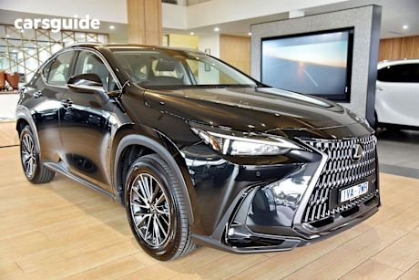 Black 2024 Lexus NX SUV NX350H LUXURY F
