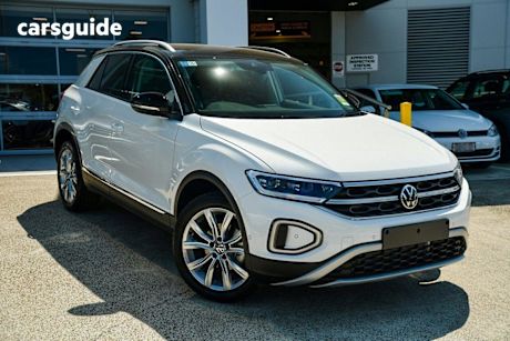 White 2025 Volkswagen T-ROC Wagon 110Tsi Style