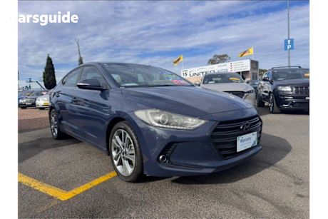 Blue 2016 Hyundai Elantra Sedan ELITE F