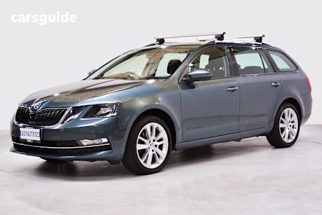 Grey 2020 Skoda Octavia Wagon 110 Tsi Base