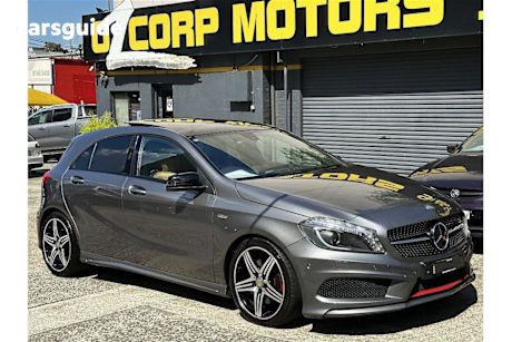 Grey 2014 Mercedes-Benz A250 Hatchback Sport