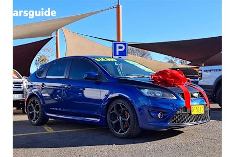 Blue 2010 Ford Focus Hatchback Xr5 Turbo