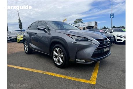 Grey 2015 Lexus NX SUV NX300H SPORTS LUXURY 4X4