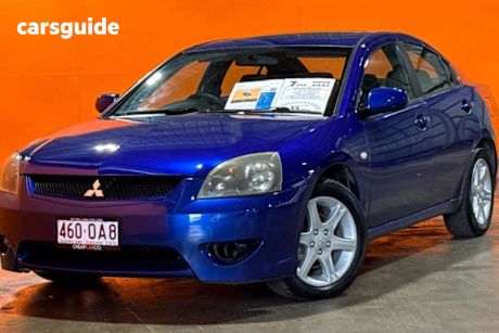Blue 2005 Mitsubishi 380 Sedan Vr-X