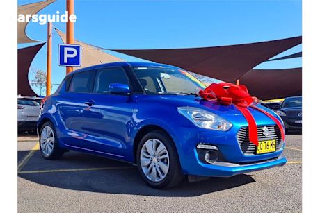 Blue 2018 Suzuki Swift Hatchback Hl