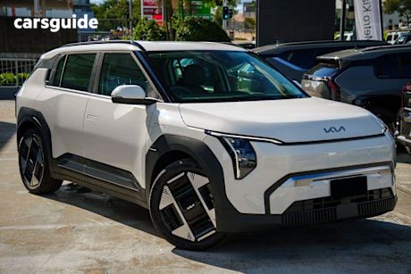 White 2025 Kia Ev3 Wagon Earth 2Wd Lr Subtle Grey