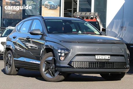 Grey 2024 Hyundai Kona Wagon Electric Ext Range