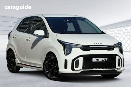 White 2024 Kia Picanto Hatchback Gt Line (Pe2)