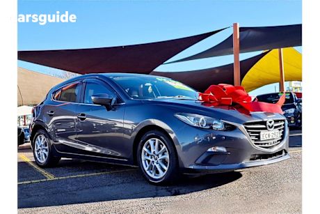 Grey 2013 Mazda 3 Hatchback Maxx