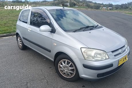 Silver 2005 Hyundai Getz Hatchback Gl