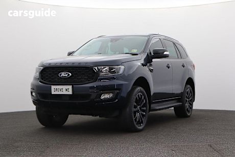 Blue 2020 Ford Everest Wagon Sport (4Wd)