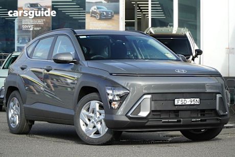 Grey 2025 Hyundai Kona Wagon