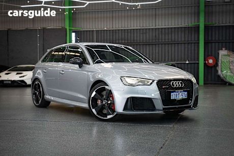 Silver 2017 Audi RS3 Hatch 4WD