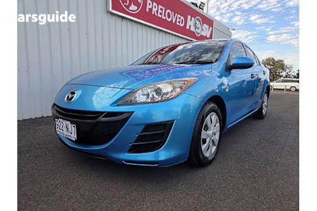 Blue 2009 Mazda 3 Hatchback Neo